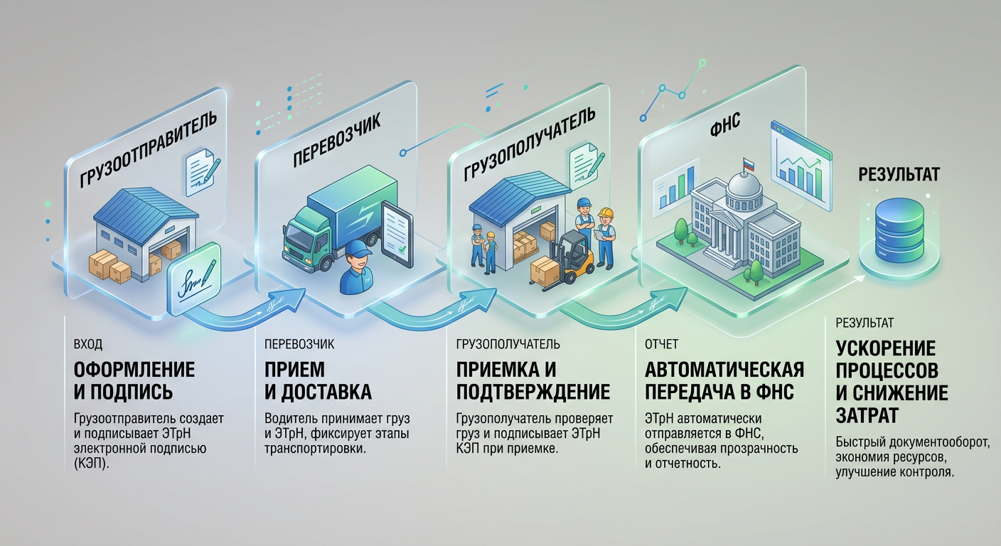 ЭТрН: Декомпозиция Цифрового Транспорта в Контексте Первичной Документации