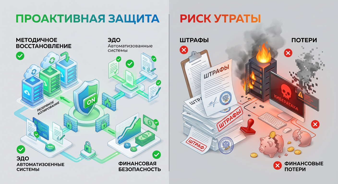 Требования к 'Железу' и 'Софту' для обеспечения непрерывности и превенции