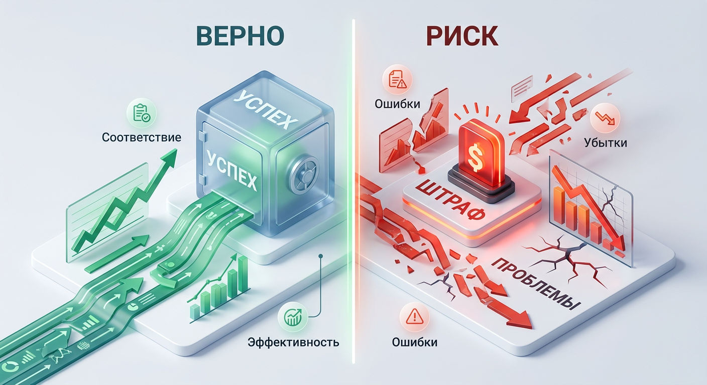 Риски и зоны турбулентности: Последствия учетных ошибок в новой системе