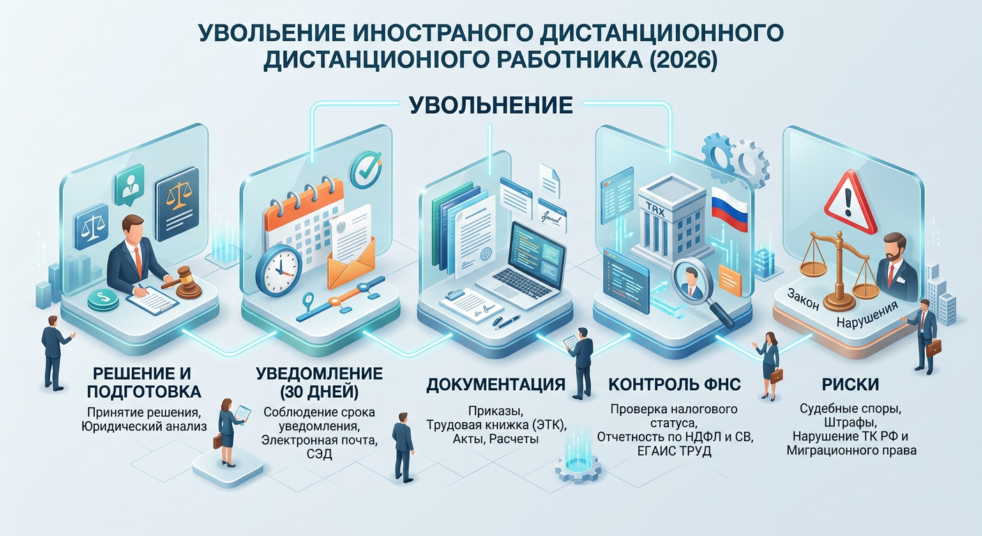 Динамика рынка труда и факторы увольнения дистанционных сотрудников в 2026 году