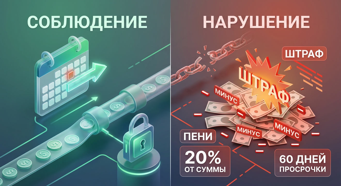 Санкционные Механизмы СФР: Штрафы и Пени за Нарушения