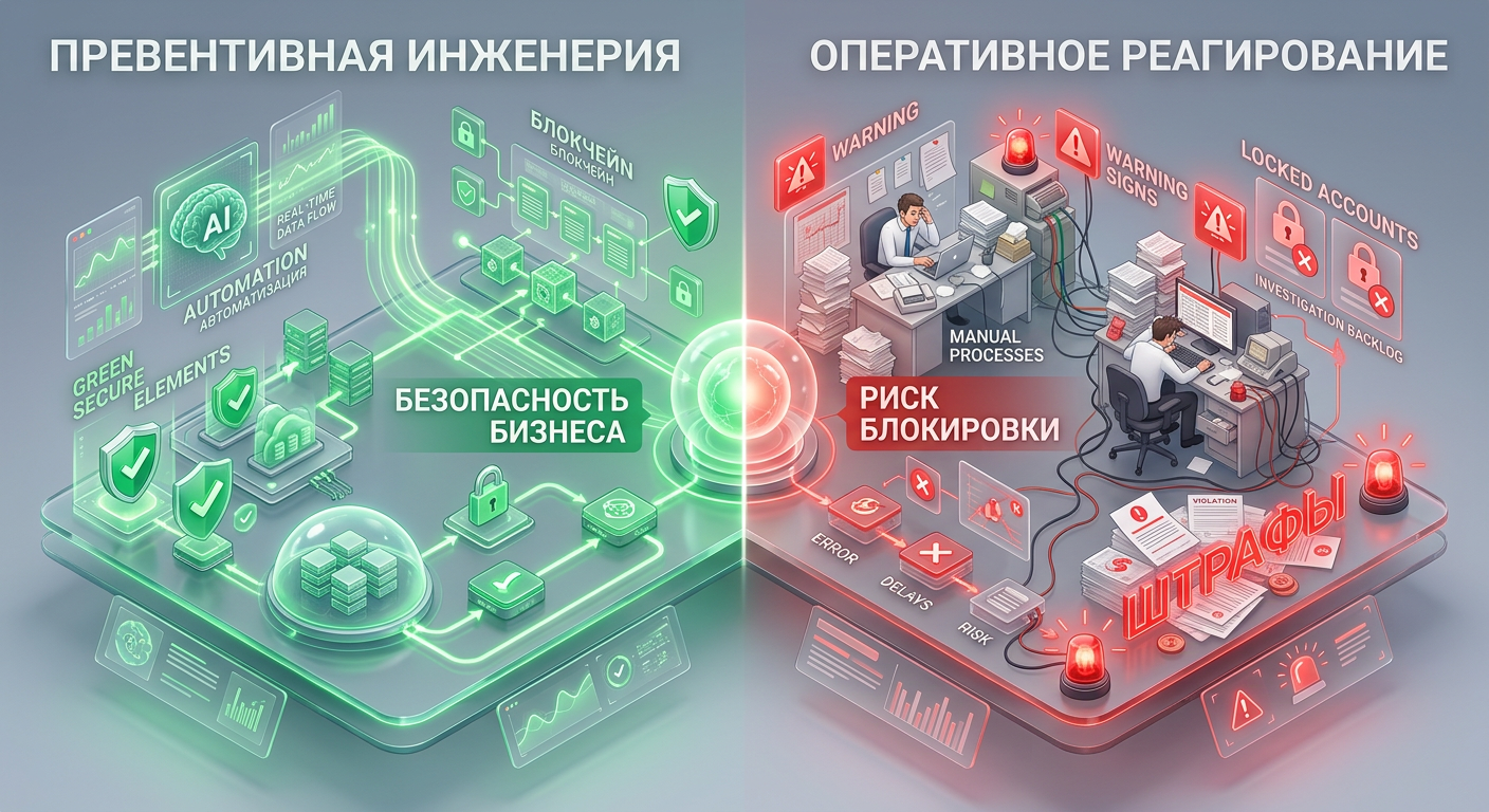 Деструктивное влияние блокировки на финансовую устойчивость